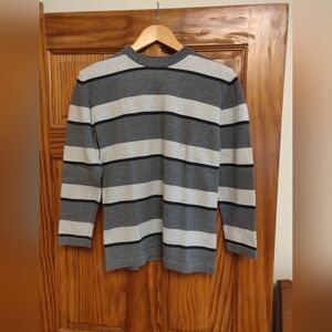 Boys' Striped Pullover Sweater